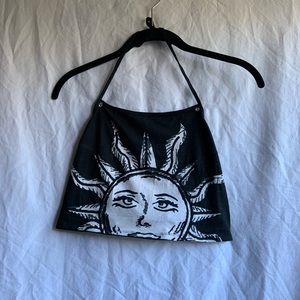 Printed Sun Bralette Top